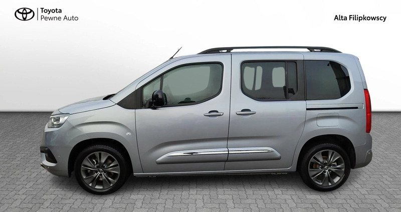 Toyota Proace City Verso cena 139900 przebieg: 16258, rok produkcji 2022 z Goniądz małe 352